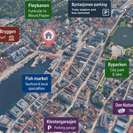Apartamento Bryggen View - 4br - Penthouse *
