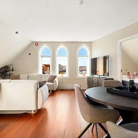 Bryggen View - 4br - Penthouse Apartamento *